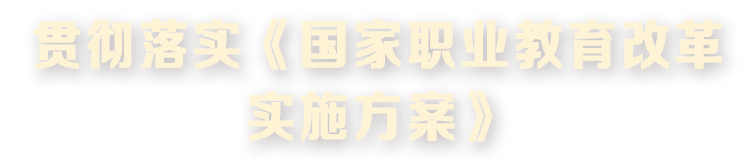 貫徹落實(shí)《國(guó)家職業(yè)教育改革實(shí)施方案》